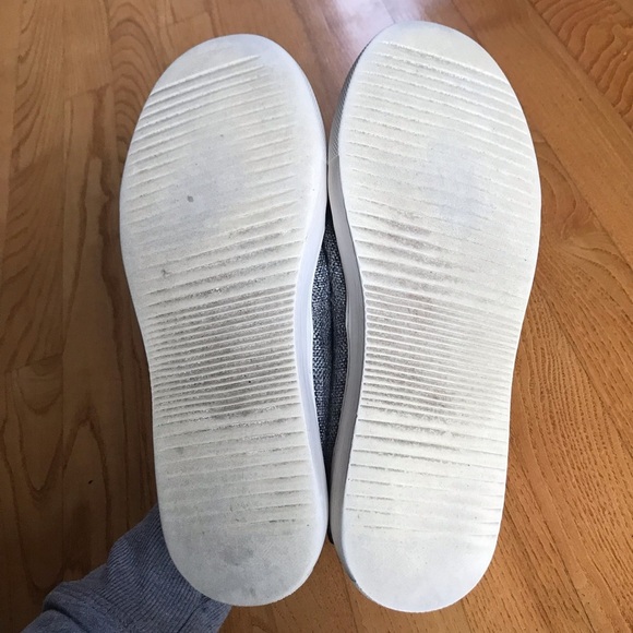 Hey Dude Peyton shoes sneakers linen grey black gray Eu 40 US womens size 9 - Picture 11 of 13